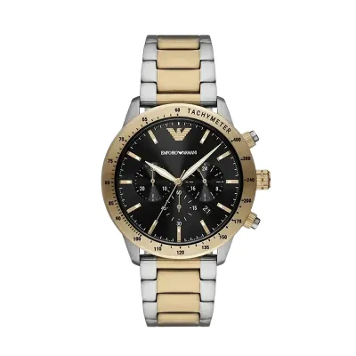 Emporio Armani Chronograph Black Dial Men's Watch